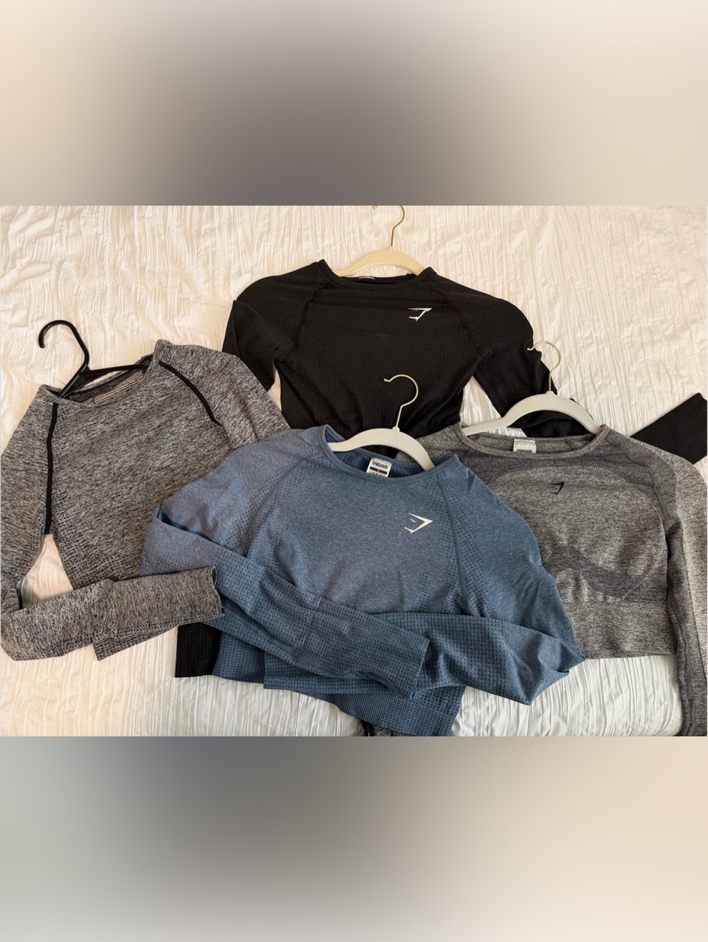 Gymshark Long Sleeve Crop Bundle